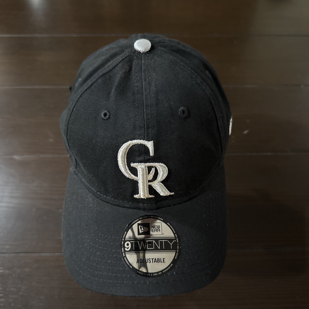 NWT Colorado Rockies New Era Black Hat (Size SnapBack